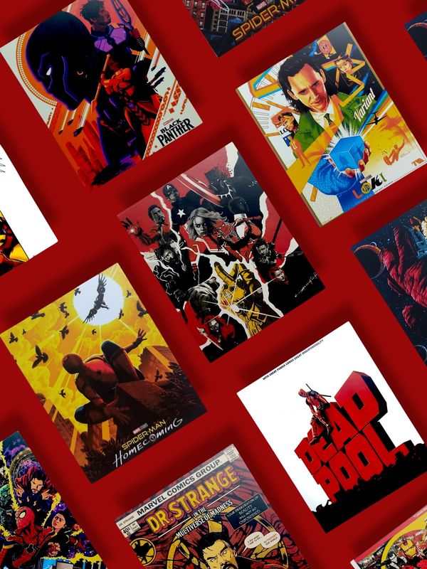 Marvel Wallcards Set