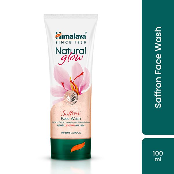 Himalaya Natural Glow Saffron Face Wash 100ml - 42048