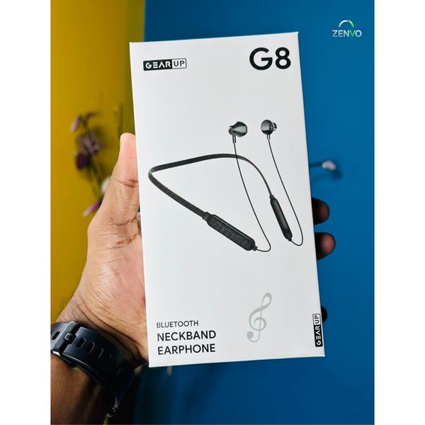 G8 Sports Neckband With Magnetic Headsets
