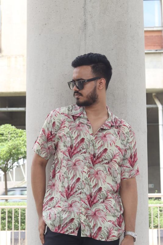 CUBAN SHORT SLEEVE SHIRT (Linen)