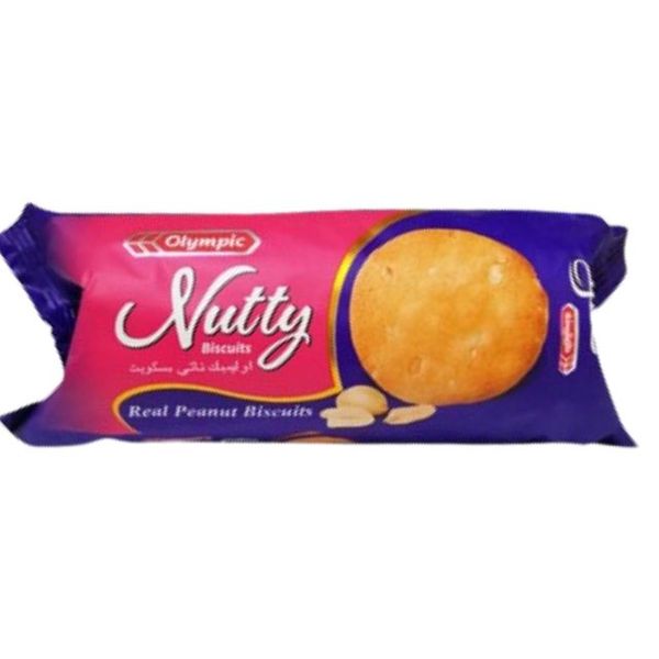 Olympic Nutty Real Peanut Biscuit 50gm(অলিম্পিক নাটি রিয়েল পিনাট বিস্কুট)