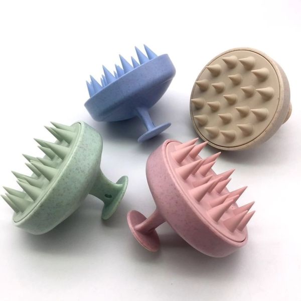High-quality Silicone Shampoo Brush / Hair Scalp Massage Brush Silicone Hair Care