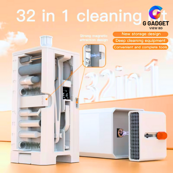 32-in-1 Multi-Functional Cleaning Kit