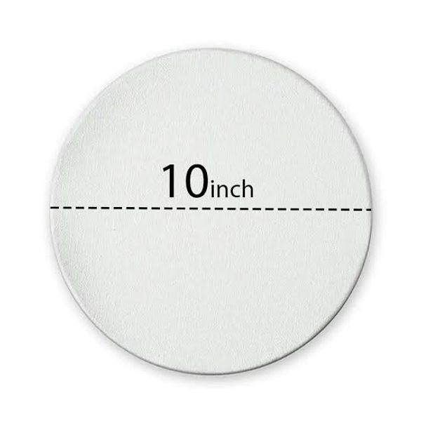 Round canvas 10"