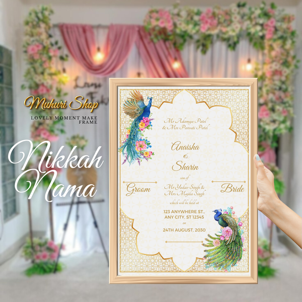 Nikkah Nama (13x17.inc)