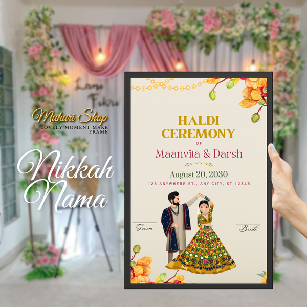 Nikkah Nama (13x17.inc)