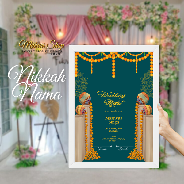 Nikkah Nama (13x17.inc)