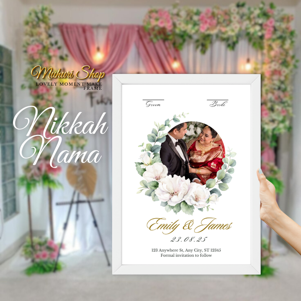 Nikkah Nama (13x17.inc)