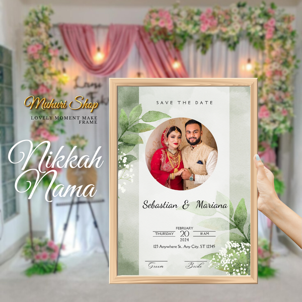 Nikkah Nama (13x17.inc)