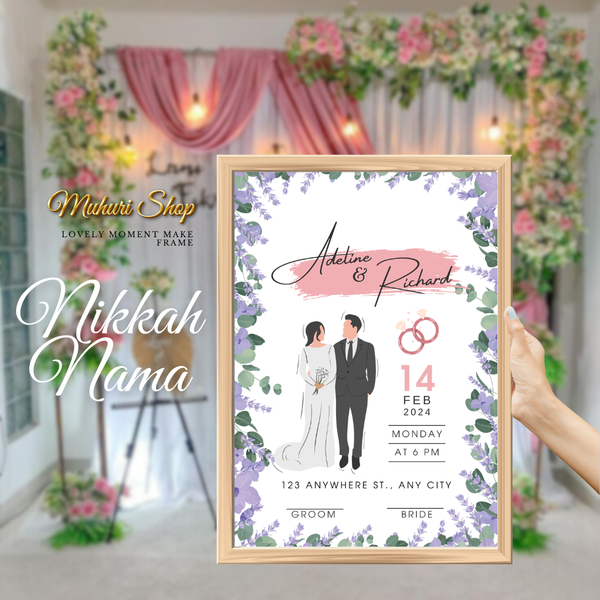 Nikkah Nama (13x17.inc)