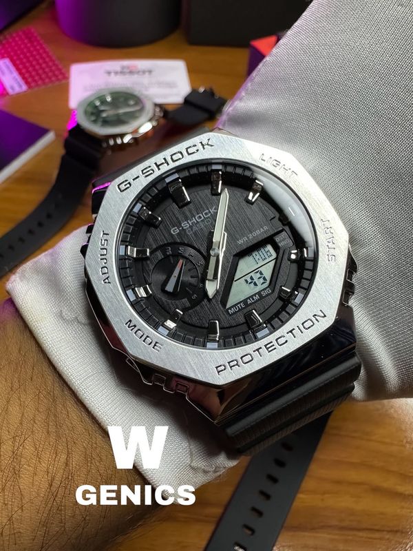 Gshock GA 2100 Black Dial Black Belt