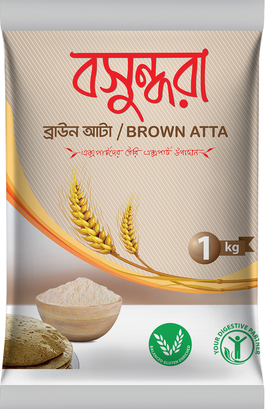 বসুন্ধরা লাল আটা (১ কেজি)