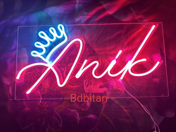 custom neon sign