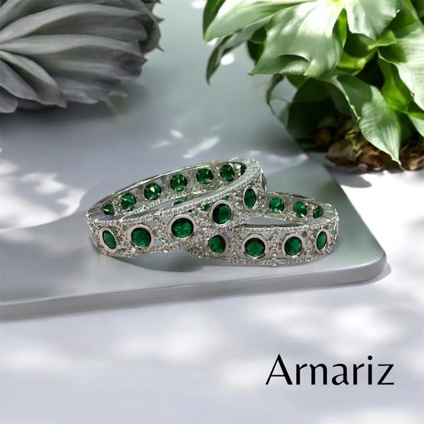 Diamond cut bangle 2