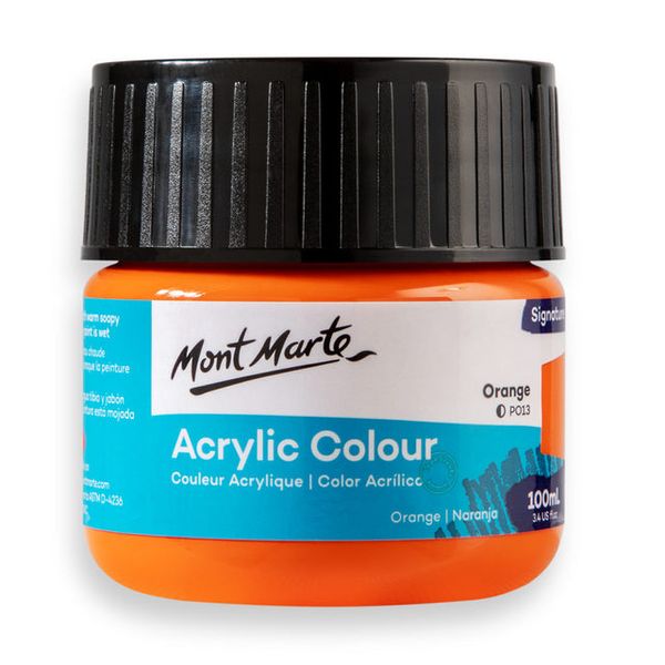 Mont Marte 100ml Orange Colour.