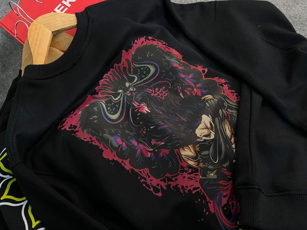 Premium Oversized Sweatshirt Luffy Kaido