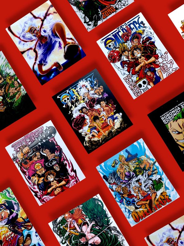 One Piece Wallcards Set