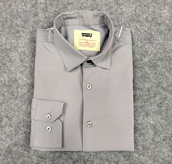 China Micro Stig Shirt (Formal / Casual) (Ash)