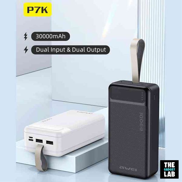 Awei P7K 30000mAh Fast Charging Power Bank