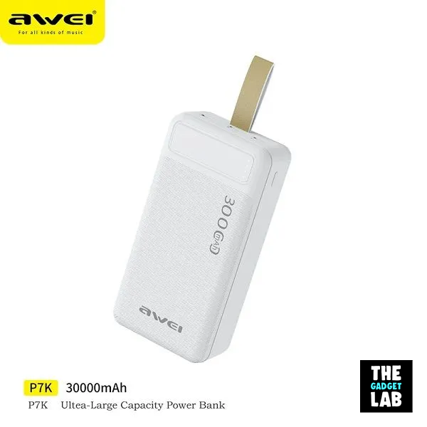 Awei P7K 30000mAh Fast Charging Power Bank - Image 3