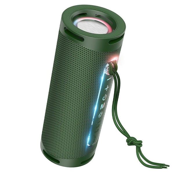 Hoco HC9 Dazzling Pulse sports Portable Bluetooth Loudspeaker – Dark Green Color