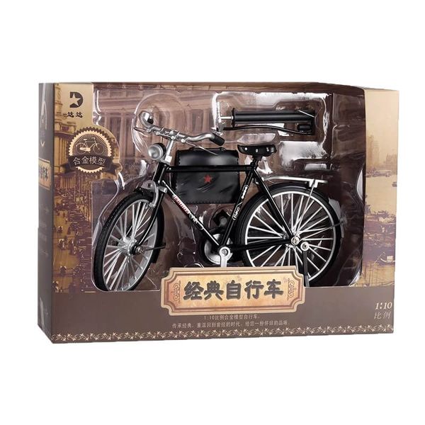 1:10 Diecast Bicycle with Accessories Metal Body