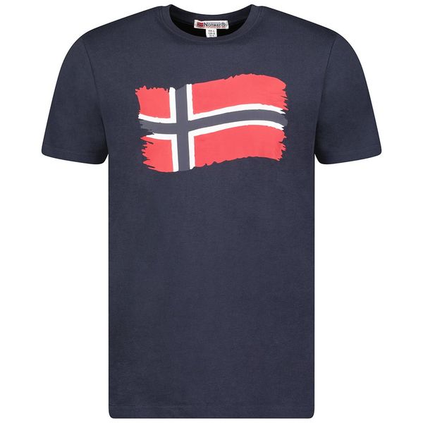 Navy Short Sleeve Crew Neck T-Shirt