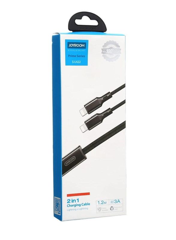 Joyroom S-L422 2-in-1 Charging Cable Lightning + Lightning