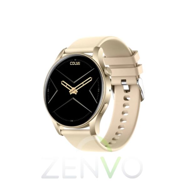 Colmi V73 Bluetooth Calling Smart Watch- Gold Color
