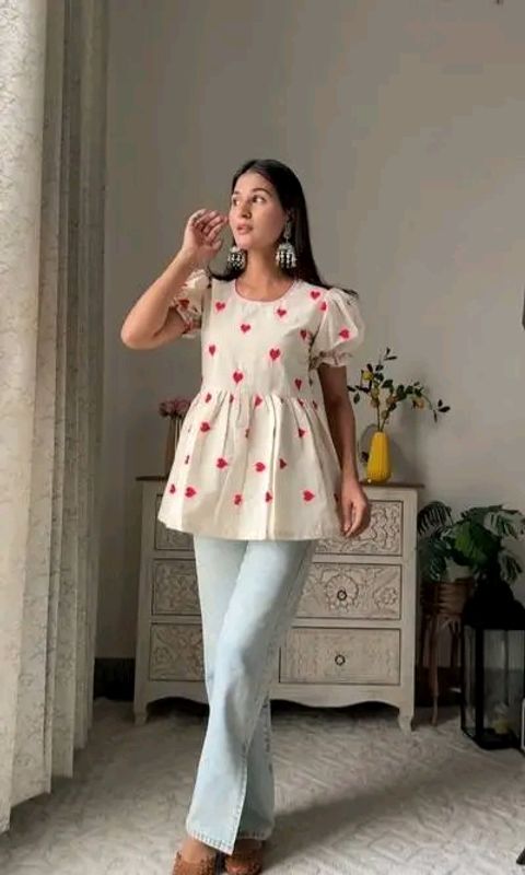 Summer Friendly Digital Printed Top's