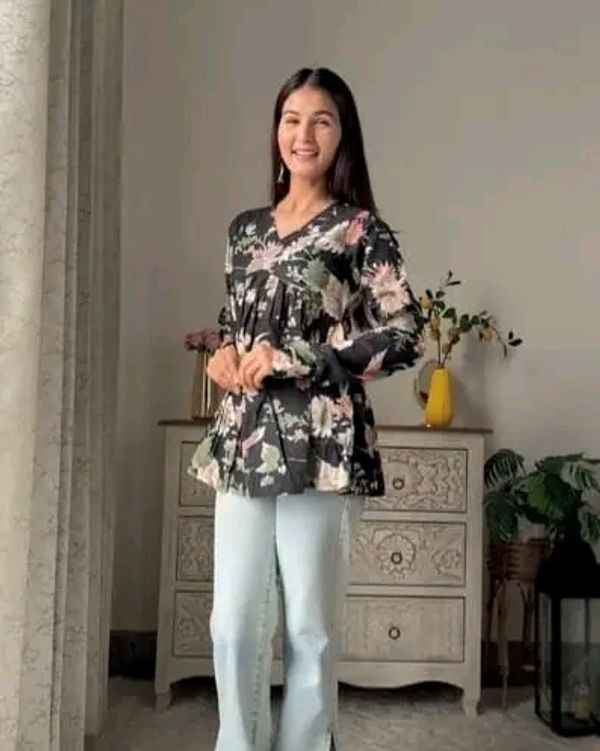 Summer Friendly Digital Printed Top's