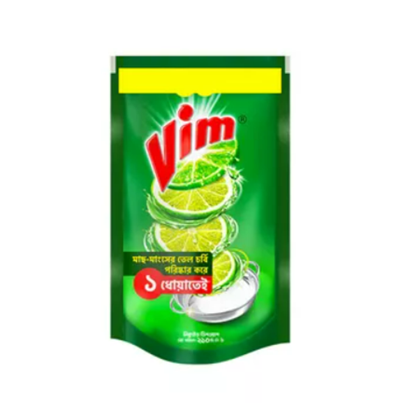 Vim Dishwashing Liquid Pouch 210 ml