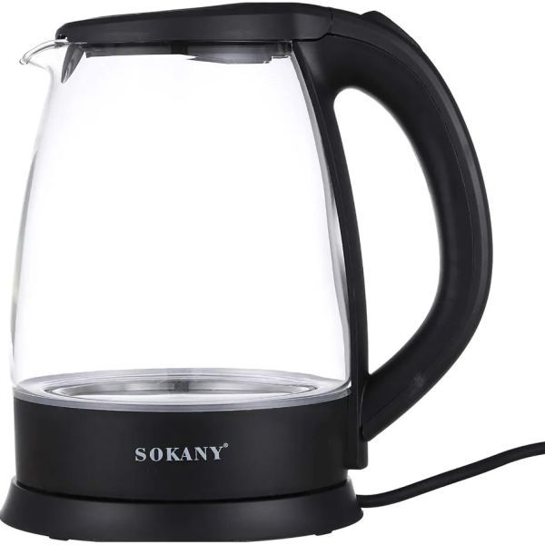 Sokany SK-1097 Glass Electric Kettle 2L 1500W