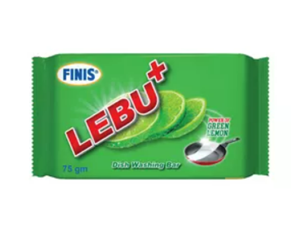 Finish Lebu+ Dish Washing Bar 75 gm