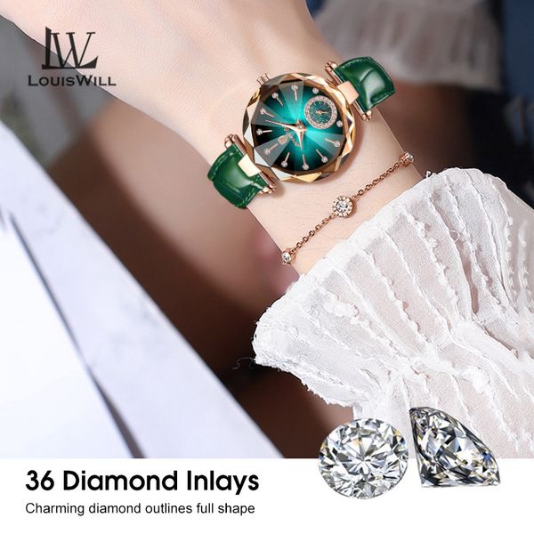 💥LouisWill Leather Strap Women's Fashion Watch - Image 3