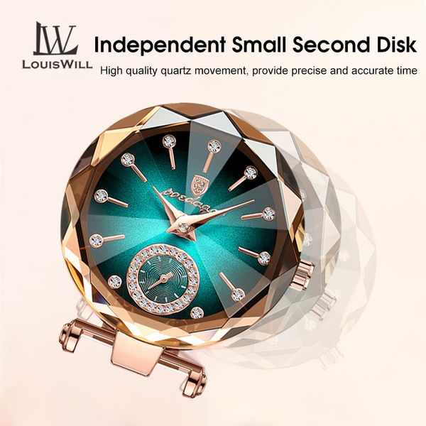 💥LouisWill Leather Strap Women's Fashion Watch - Image 4