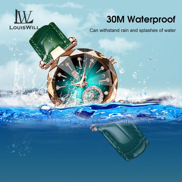 💥LouisWill Leather Strap Women's Fashion Watch - Image 6