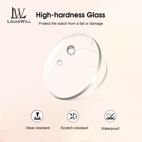 💥LouisWill Leather Strap Women's Fashion Watch - Image 7