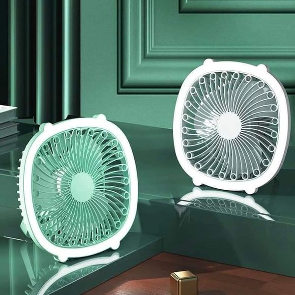 Portable Desk Fan – USB Powered, Adjustable Speed, Compact & Quiet Cooling Fan