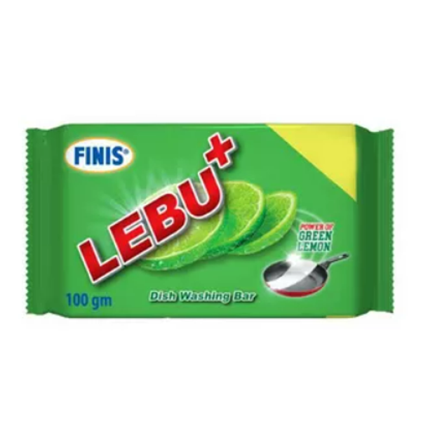Finis Lebu+ Dish Washing Bar 100 gm