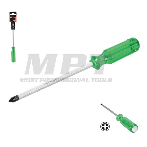 Go Through Screwdriver Phillips, ( PH2x150mm | PH3x200mm ); MHA01010