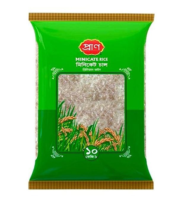 প্রাণ মিনিকেট চাল ১০ কেজি