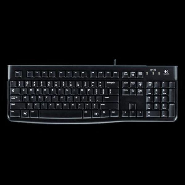 Logitech K120 USB Keyboard With Bangla Black