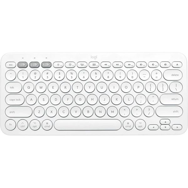 Logitech K380 Bluetooth Multi-Device Keyboard – White Color