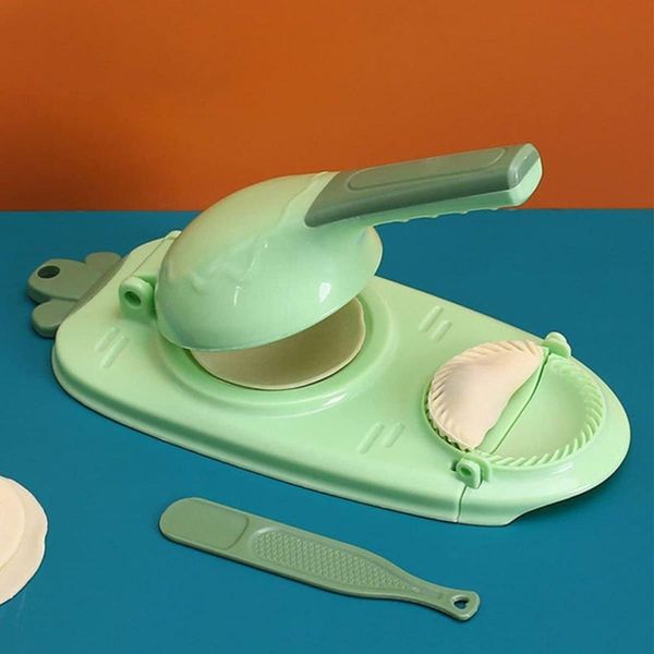 2 In 1 Manual Dumpling Maker – Green Color