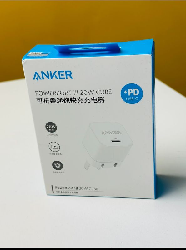 Anker PowerPort III 20W Cube USB-C PD Adapter