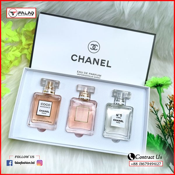 Chanel Perfume "INSPIRED'' Gift Set 3 in 1 Bundle 30ml Each For Women 4874