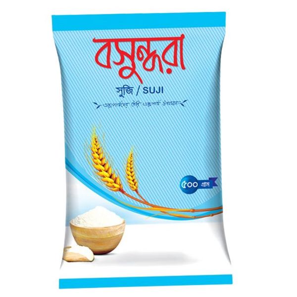 Bashundhara Suji 500gm(বসুন্ধরা সুজি)