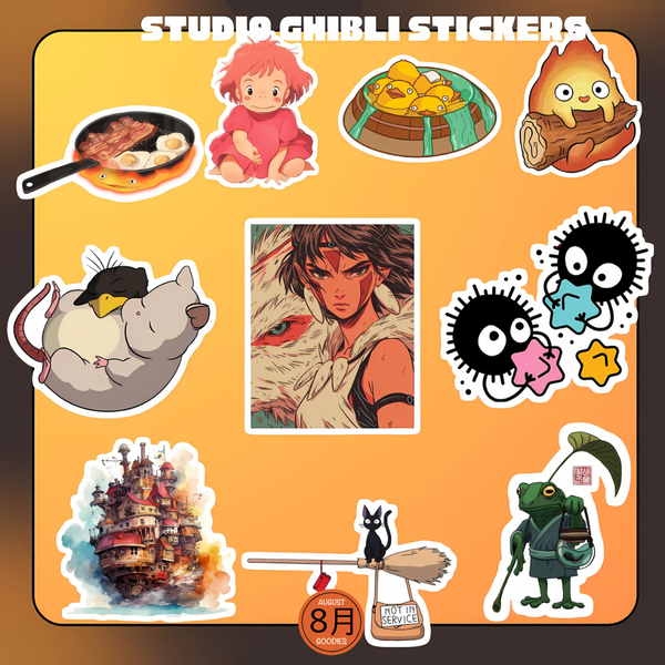 Studio Ghibli sticker set 02