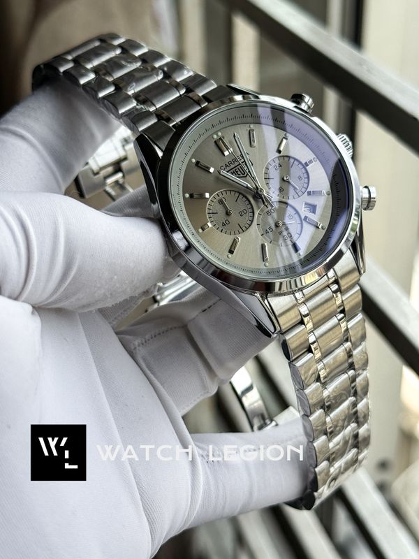 TAG CHAIN 3 CHRONO GREY DIAL